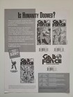 Vtg 1994 Gall Force U s  Manga Corps Promo Flyer Double Sided Japanese Anime