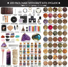 Huge Witchcraft Kit  200pack Witchcraft Supplies For Witch Spells  Wiccan Suppl