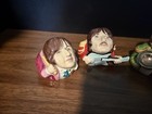 The Beatles Complete Set Of 2002 Kevin Francis Face Pots Ceramic Extremely Rare