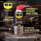 11 Oz  Silicone  Quick-drying Lubricant With Smart Straw Spray
