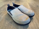 Crocs Walu Slip On Casual Comfort Canvas Loafers Shoes Tan Khaki 11270 Men   s 9