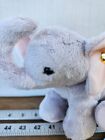 Steiff Elephant Plush Baby Gray Pink Stuffed Animal Benny Elefant New With Tag