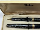 Vintage Parker Duofold Set Fountain Pen And Mechanical Pencil