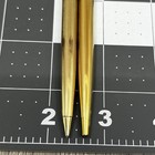 Vintage Parker Classic Gold-tone Ballpoint Pen And Pencil Set Arrow Made In Usa