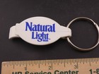 Vintage Natural Light Beer Key Chain Bottle Opener