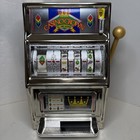 Casino Crown Jackpot Slot Machine Novelty Tabletop 16  Original Box Works 