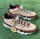Nike Air Jordan 9 Golf Shoes Size 8 Nrg Pga Masters Wood Grain Brown Fn6929