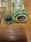Vintage Green Glass Coca-cola Coke Mini Bottle Salt And Pepper Shakers Clear