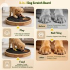 Dog Scratch Pad For Nails Treat Box Dog Nail Scratch Pad-nail File Scratch Board