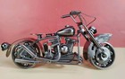 Premium Handmade Metal Racing Bike Sculpture Motorcycle Diecast Model Iron Art