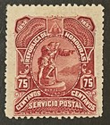 Travelstamps  1892 Honduras Stamps Scott  74  Christopher Columbus - Mint Mogh