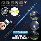 Led Camping Light With Telescopic Lamp Remote Control Rechargeable Outdoor Lamp