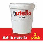 Nutella Chocolate Hazelnut Spread  6 6 Pound Per Tub  pack Of 2 Tubs 