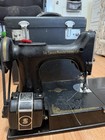 Vintage 1940 Singer 221 Featherweight Sewing Machine     Original Case     Collector