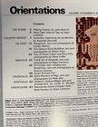 Orientations May 1979 Hangchow Buddhas Sarawak Art Japanese Combs Spirit Dancers