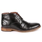 Black Men s Cap Toe Formal Dress Casual Oxford Ankle Boots