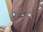 18th Century Brown Wool Frock Coat Colonial Revolutionary War Reenactment Coat