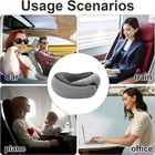 Neck Travel Pillow Memory Foam Neck Pillow Comfort Compact Ergonomic For Travel