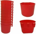 Hanging Water Feed Cage Cups Poultry Gamefowl Rabbit Chicken Bird Cage Cup