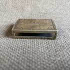 Vintage German Silver Match Box Holder