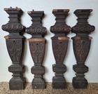 Antique Victorian Architectural Salvage Balusters columns posts pillars Set Of 4