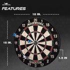 Narwhal Kingston 18in Bristle Dartboard Set With 6 Steel Darts