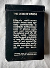 Vintage Rare 1979 The  deck Of Cards  Art Playing Cards British Artists