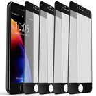 For Apple Iphone 8 7 6s 6 Plus Full Cover Clear Tempered Glass Screen Protector