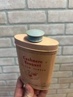 Vintage Cashmere Bouquet Talcum Powder Pink Tin Palmolive Tin