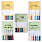 10 Packs Dental Endo Root Canal H k-files Niti steel reamers 21 25 31mm Hand Use
