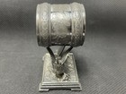 Victorian C1880 Derby Silver Plate  346 Napkin Holder Bird With Ring On Wings
