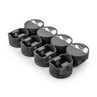 Chevy Sbc 383 Ci 5 7  4 040  1 425  0 927  Flat Top Hyper Pistons  coated 