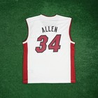 2012-13 Ray Allen Adidas Men s Miami Heat Official Home White Jersey