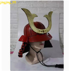 Vintage Japanese Samurai 1 1 Wearable Armor Helmet Full Face Mask Party Prop New