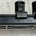 Ernst 3 8  Drive 8  Socket Organizer Rail With 9 Twist Lock Clips - Black