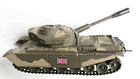 Vintage 1974 Corgi Centurion Mk  Iii British Army Tank Die-cast Metal Mettoy Co 