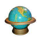 Crams 16    Physical Terrestrial World Globe Airliner Speed Base Atomic Mcm