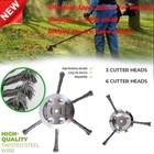 Lawn Mower Steel Wire Grass Trimmer Head Brush Cutter Weed Eater Trimmer Head Us