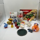 Vintage Junk Drawer Lot Random Mixed Trinkets Toys Mini Items