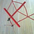 Music Stand Sheet Holder Stands Red 26  - 40  Foldable Adjustable Tripod   Case