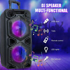 9000w Portable Bluetooth Speaker Sub Woofer Heavy Bass Sound System Party   Mic