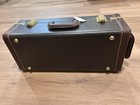 Bach Strad Trumpet Hard Case C180 Style New With Tags Brown Alligator Trim