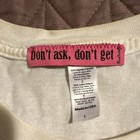Heatherette Paris Hilton Henri Bendel Graphic Women   s Baby T Made In Usa Size L