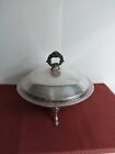 Fb Rogers Silver Co 1158 Silver Plated Footed Covered Dish Serving Bowl