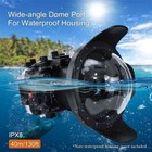 Seafrogs 8  Dome Port Wa006-c Pc For Sony A7r Iii A7 Iii A7ii Ng Housing Case