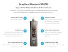       new       Brazilian Blowout Express Professional Smoothing System Solution 34oz