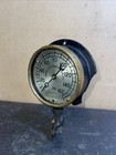 Antique Brass Ashton Gauge Sprinkler Vapor Car Heating Co Steampunk Mancave 