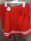 Calia By Carrie Underwood Truelight Golf Skort 15    Red Nwt Upf 50  Size 14