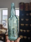 Quart Union Brewing Co Peoria Illinois  Hand Finished Crown Beer Bottle