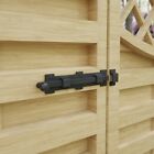 Slide Door Bolt Rough Wrought Iron Pack Of 2 Black Door Latch Renovators Supply